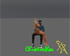 Chr Sitting hug kiss