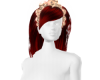 Glitter Skull Red~Hair