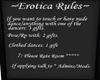 Erotica Club Rules 2