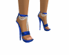 Blue sparkle heels
