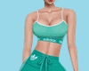 Green Sports Outfit