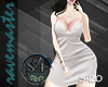 [S4] Silk Dress White