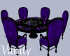 Purple Tiger Round Table