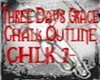 Chalk Outline*3DaysGrace