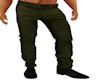 Male Dark Green Pants