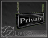 [LZ] Private Sign black