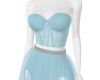 Light blue gown