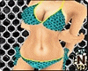 (NS) Sequin Green Bikini