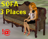 !@ Sofa 3 places