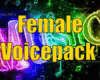 Female Voice pack 2024
