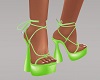 A~Spring Green Heels
