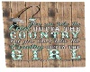 Country Gal Poster