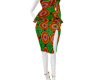 African Print Dress