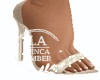 Beige and gold heels