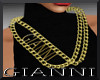 IG* Gianni Dbl Chain Gld