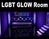 LGBT Glow Purple Room