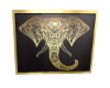 Gold Elephant Boho Art 2