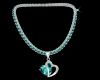 Silver Necklaces(Green)