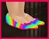 Child Slippers - Rainbow