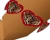 Ruby Leopard Bracelet L