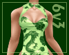 6v3| Green Orient Dress