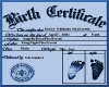 Birth Certificate Ricky