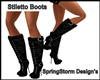 Stiletto Boots Black