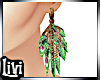 Tropical Green Earrings