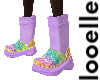 Glitter Crucs Boot