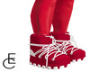 Red Nylon Boots
