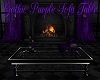 Gothic Purple Sofa Table