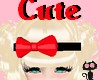 Cute Red Kid Bow