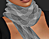 Fall Grey Plaid Scarf