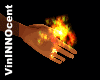 fire hand aura - L