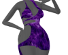 Purple Burst Dress