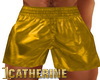 Gold Muscle Shorts  M