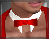RED BOW TIE & COLLAR