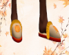 Hello Fall Slippers M