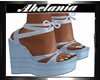 *A*Hell Blue Dina Shoe