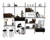 zen chic shelves