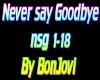 Never Say Goodbye