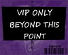 {D} hanging vip sign