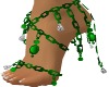 Green Chain Heels