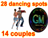 GM's 28 dancing spots CC