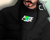 Unzipped Puffer Jacket