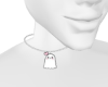 ghosty necklace