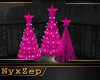 !PINK CHRISTMAS TREES