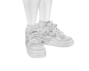 Air Retro IV White +Sock