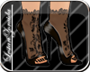 {LZ}Lace heels Choco