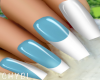 C~Bunny Blue Nails